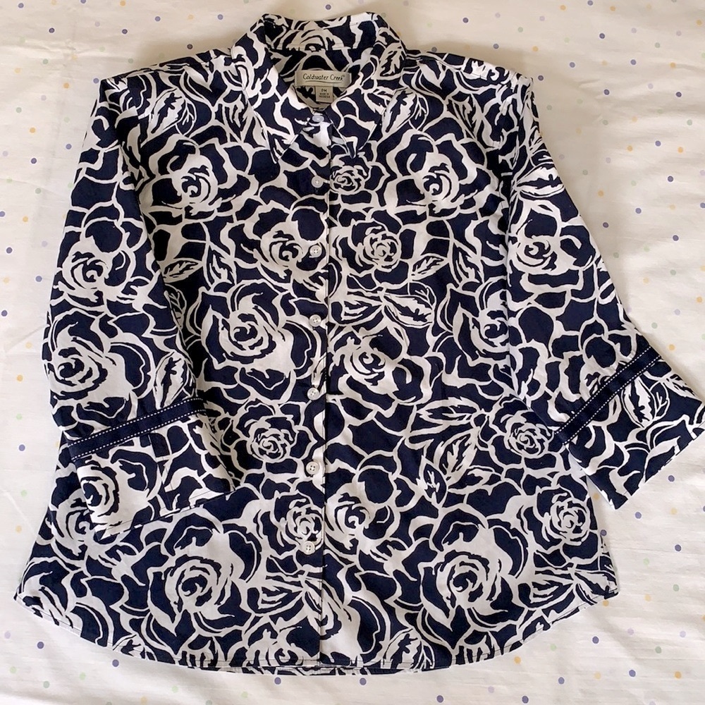 Coldwater Creek button-down top